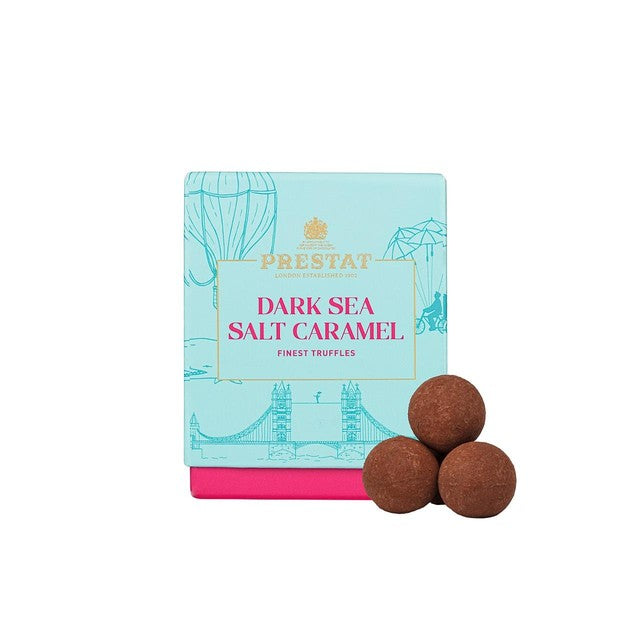 Prestat sea salt caramel chocolate truffle 170g, imported from the UK