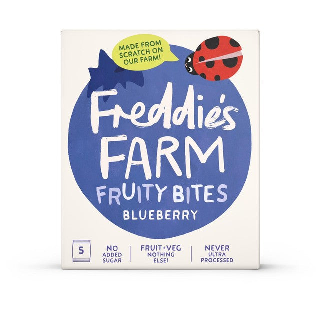 Freddie Fruity Bites blueberry fruit snacks 100g - British product