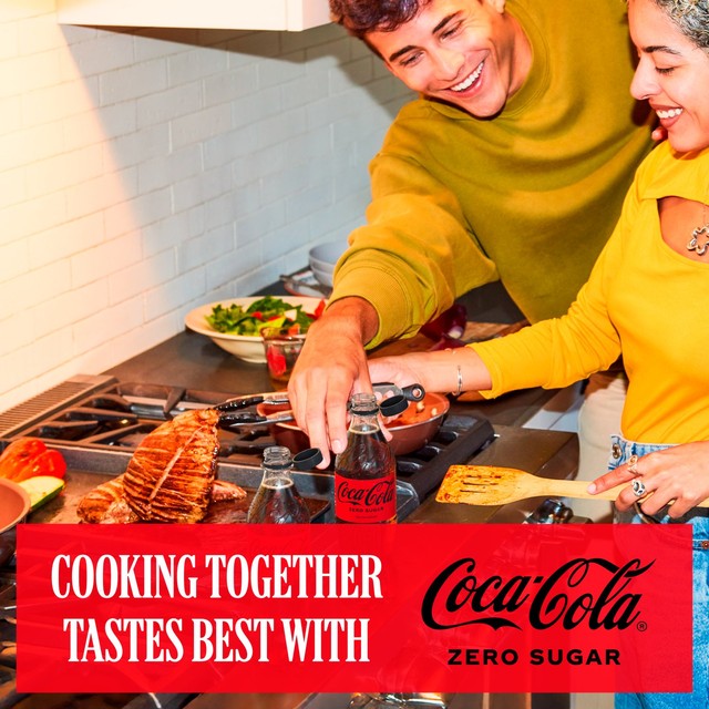 Coca-Cola Zero Sugar sugar-free cola 2L - British product