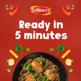 Schwartz Dark Soy, Sesame & Ginger Sauce Mix 300g (British brand)