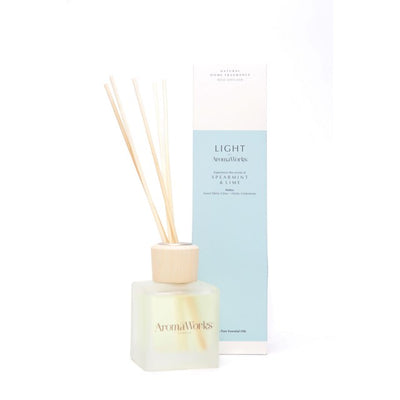 Wax Lyrical AromaWorks Spearmint & Lime Reed Diffuser 100ml