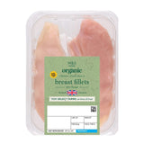 M&S organic free-range chicken breast fillets 320g, imported from the UK