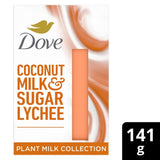 Dove Coconut Milk & Sugar Lychee Beauty Bar - British product