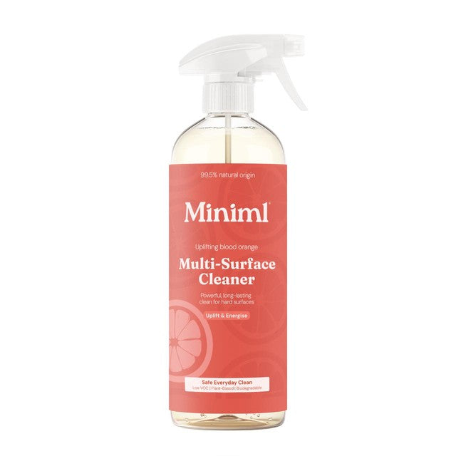 Miniml Multi-Surface Cleaner Blood Orange 750ml, imported from the UK