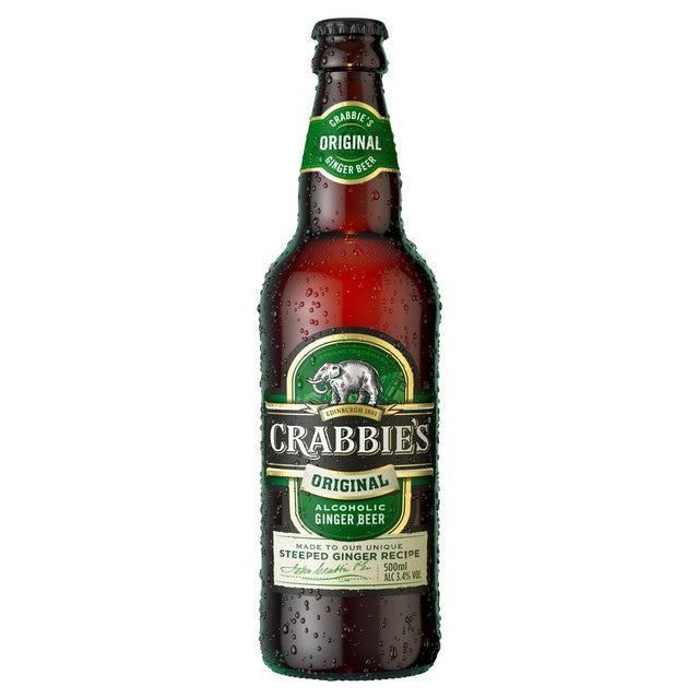 Crabbies Original Alcoholic Ginger Beer 500ml - British product