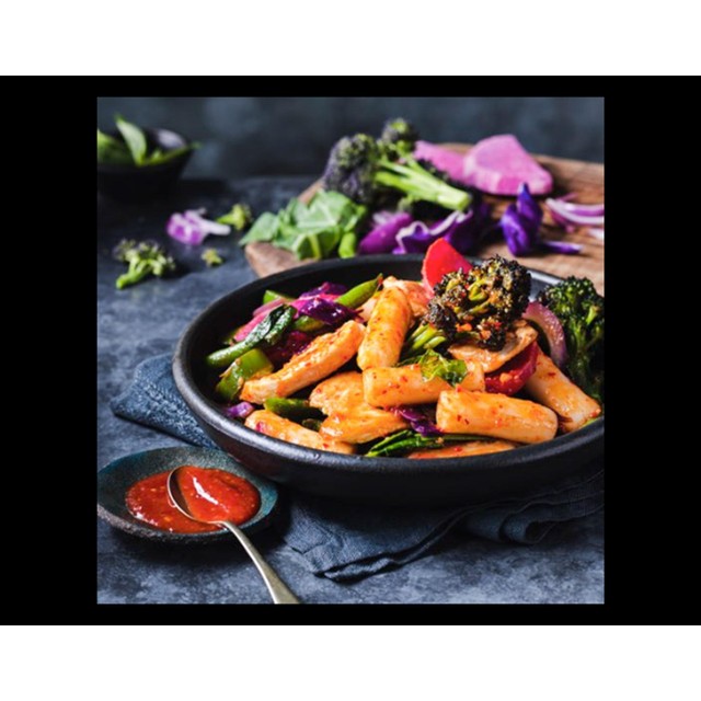 M&S chicken stir fry strips 250g, imported from the UK
