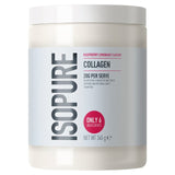 Isopure raspberry lemonade collagen powder 345g, UK version