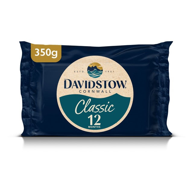 Davidstow Classic Mature Cornish Cheddar Cheese 350g - British product