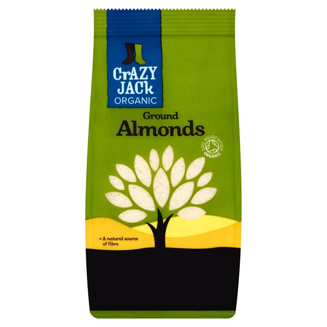 Crazy Jack organic ground almonds 100g - British product