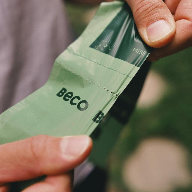 Beco mint scented extra large dog poop bags 270 pack - British product