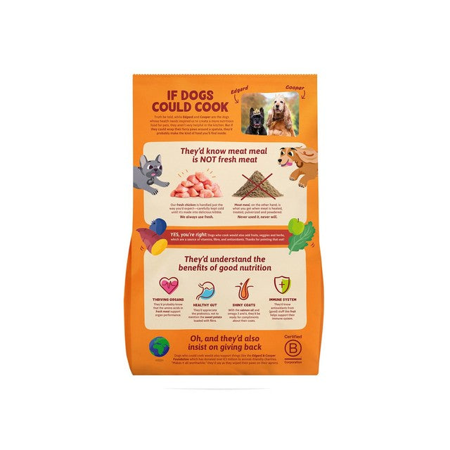 Edgard & Cooper grain-free adult chicken dry dog food 1kg - British product