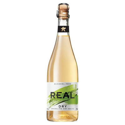 Real Dry Slow Fermented Sparkling Tea Alkoholfri Sparkling Tea 75 cl