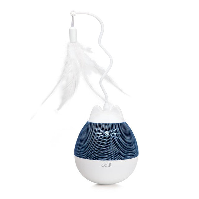 Catit Pixi Spinner electronic cat toy White & Blue - British product