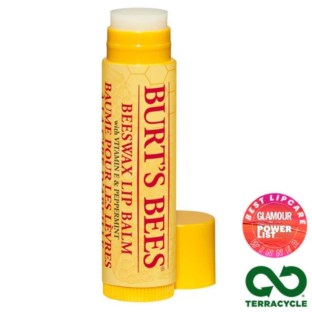 Burt's Bees lip balm set original beeswax and honey 4 x 4.25g - British product