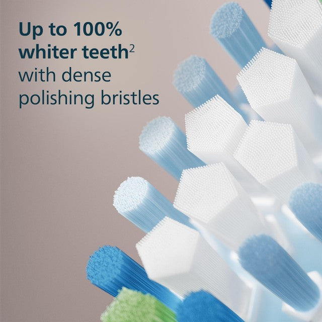 Philips Sonicare C3 Premium Plaque Defence Brush Head, White, 2+1 Pack