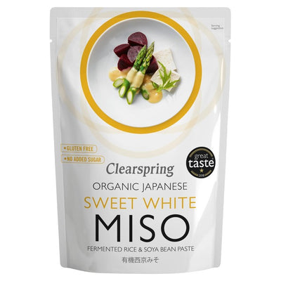 Clearspring Sweet White Miso Paste Gluten Free Organic 250g