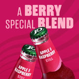 J2O Apple and Raspberry soft drink 4 x 275ml, UK version