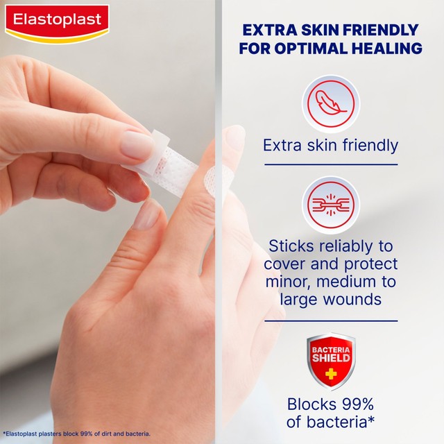 Elastoplast Sensitive Hypoallergenic Plasters 20 Pack - British product