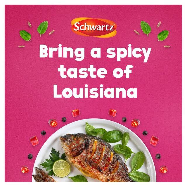 Schwartz Extra Spicy Cajun seasoning 42g (British brand)