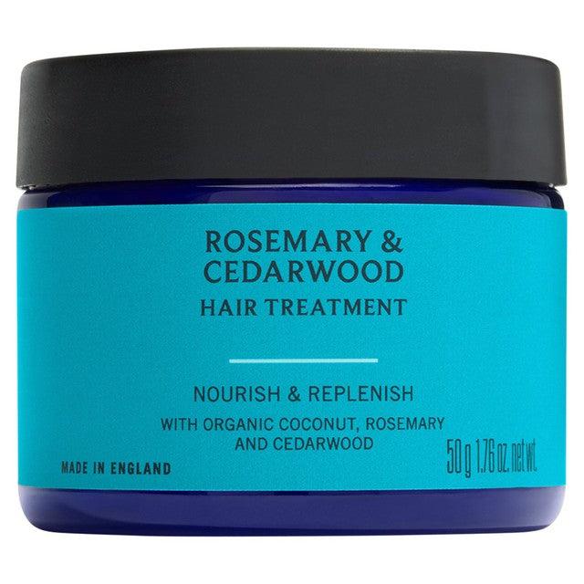 Neal's Yard rosemary & cedarwood hair treatment 50g, imported from the UK
