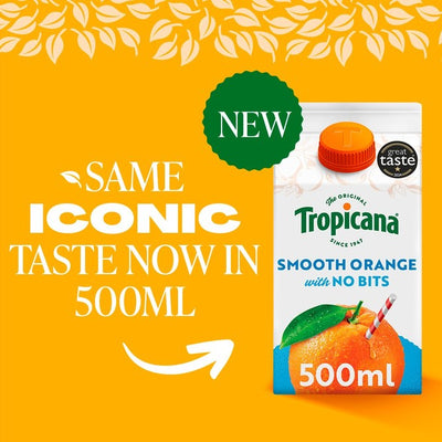 Tropicana Appelsin Glatt Appelsinjuice 500 ml
