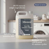 Miniml Laundry Liquid Fresh Linen 5L, imported from the UK