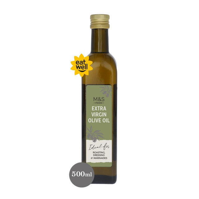 M&S Extra Virgin Olive Oil 500ml, imported from the UK