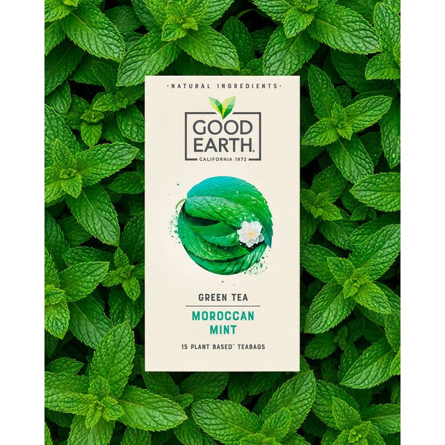Good Earth Teabags Moroccan Mint & Green Tea