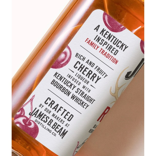Jim Beam black cherry bourbon whiskey 70cl, UK version