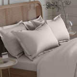 M&S Egyptian Cotton Oxford pillowcases cream 2-pack, imported from the UK