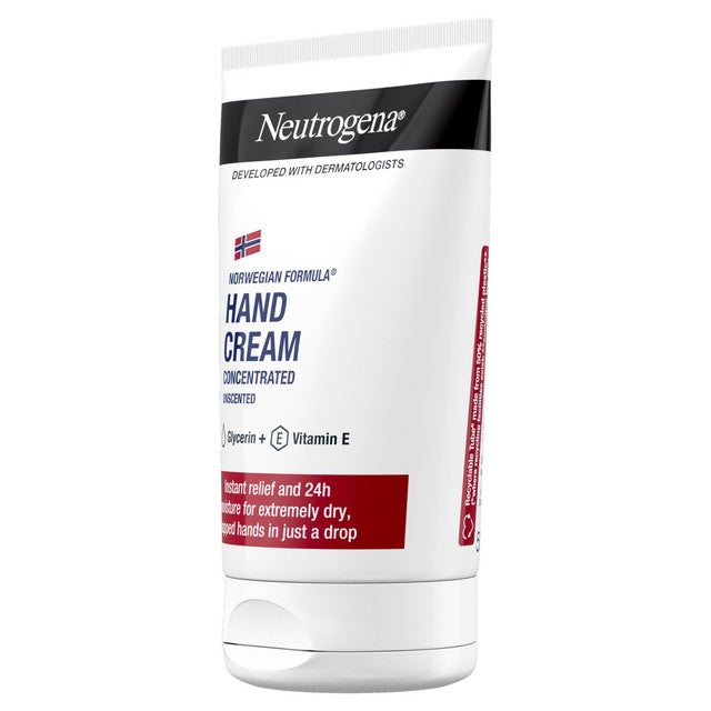 Neutrogena unscented hand cream 50ml, imported from the UK