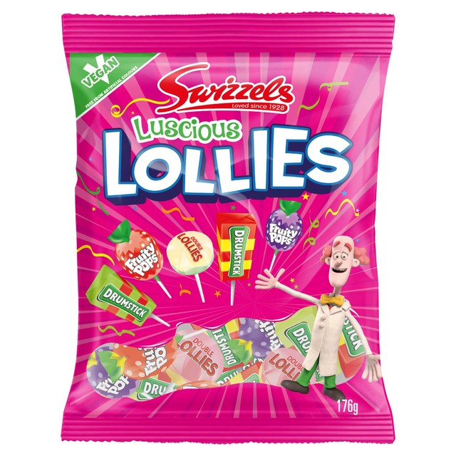 Swizzels Luscious Lollies 176g (British brand)
