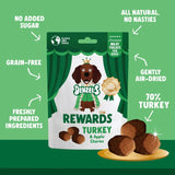 Denzel's turkey & apple dog treats 70g - British product