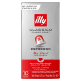 illy Classico Espresso Coffee Pods 10 Count, UK version