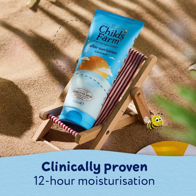 Childs Farm after sun lotion with organic coconut 100ml - British product
