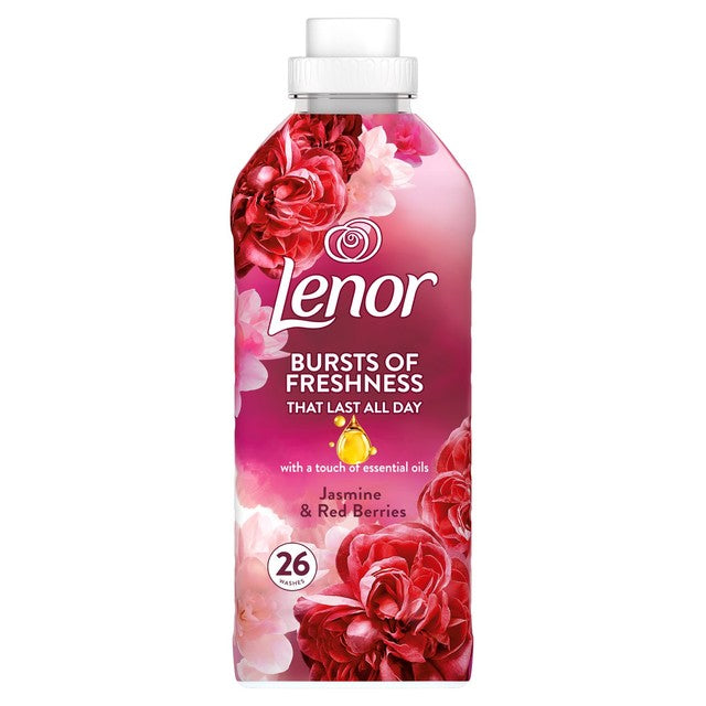 Lenor fabric conditioner Ruby Jasmine 858ml, UK version
