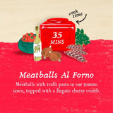 Charlie Bigham's Meatballs Al Forno 650g, imported from the UK