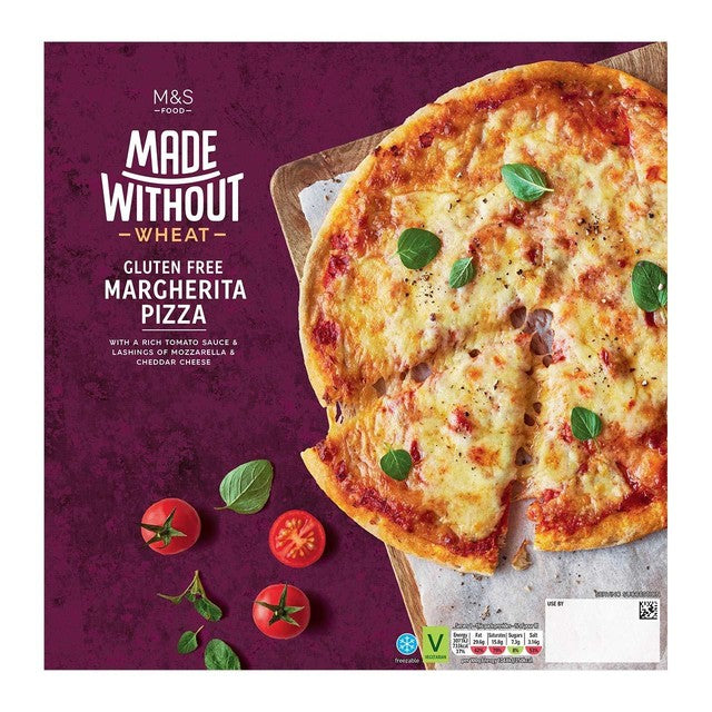 M&S Margherita pizza 271g, imported from the UK