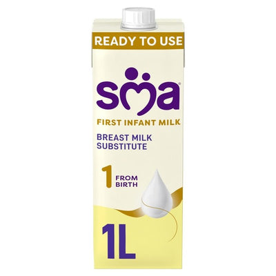 SMA Pro 1 First Infant Milk Ready to Use From Birth Infant Formula Milk 1L