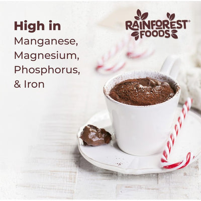 Poudre de Cacao Bio Rainforest Foods 250g