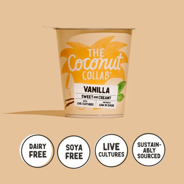 Coconut Collab Vanilla Coconut Yoghurt Alternative 350g (British brand)