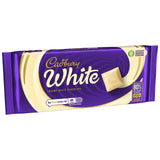 Cadbury white chocolate bar 180g - British product