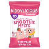Kiddylicious strawberry and banana smoothie melts baby snacks 24g, UK version
