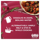 Oxo red wine stock pots 4 x 20g, imported from the UK