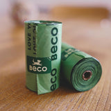 Beco Pets Unscented Dog Poop Bags 60 per pack - British product