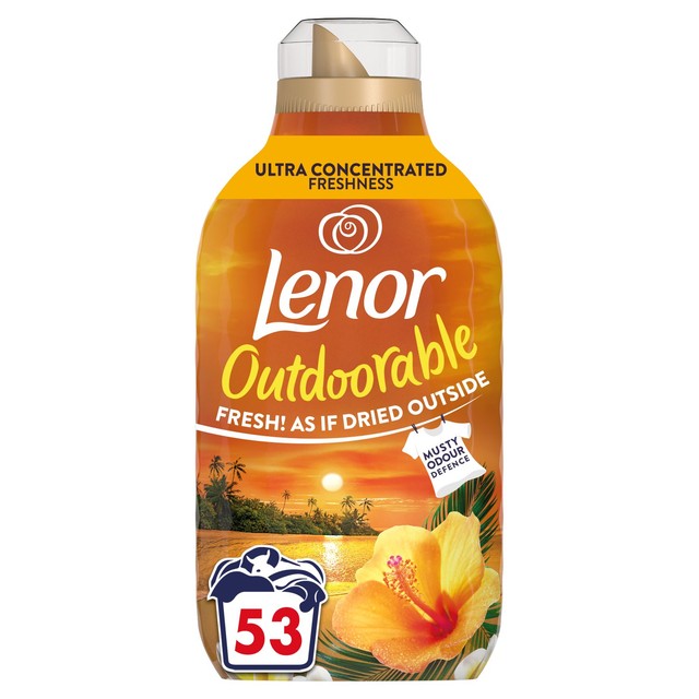 Lenor Outdoorable Golden Sunset fabric conditioner 742ml, UK version