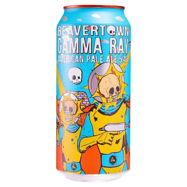 Beavertown Gamma Ray APA craft beer 440ml, UK version