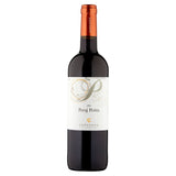 Capcanes Peraj Petita red wine bottle - British product