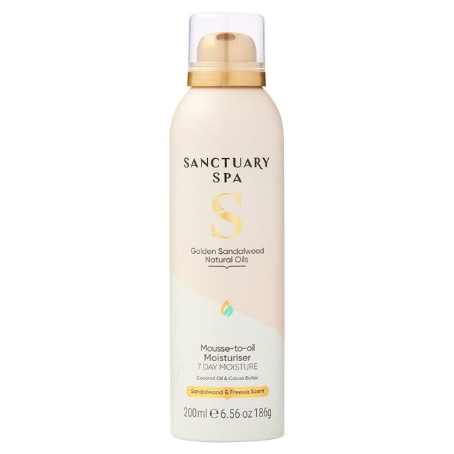 Sanctuary Spa Golden Sandalwood body moisturiser 200ml (British brand)