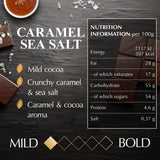 Lindt Excellence Dark Caramel Sea Salt Chocolate Bar 100g, UK version